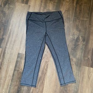 Gap Fit Athletic Grey Crop Leggings